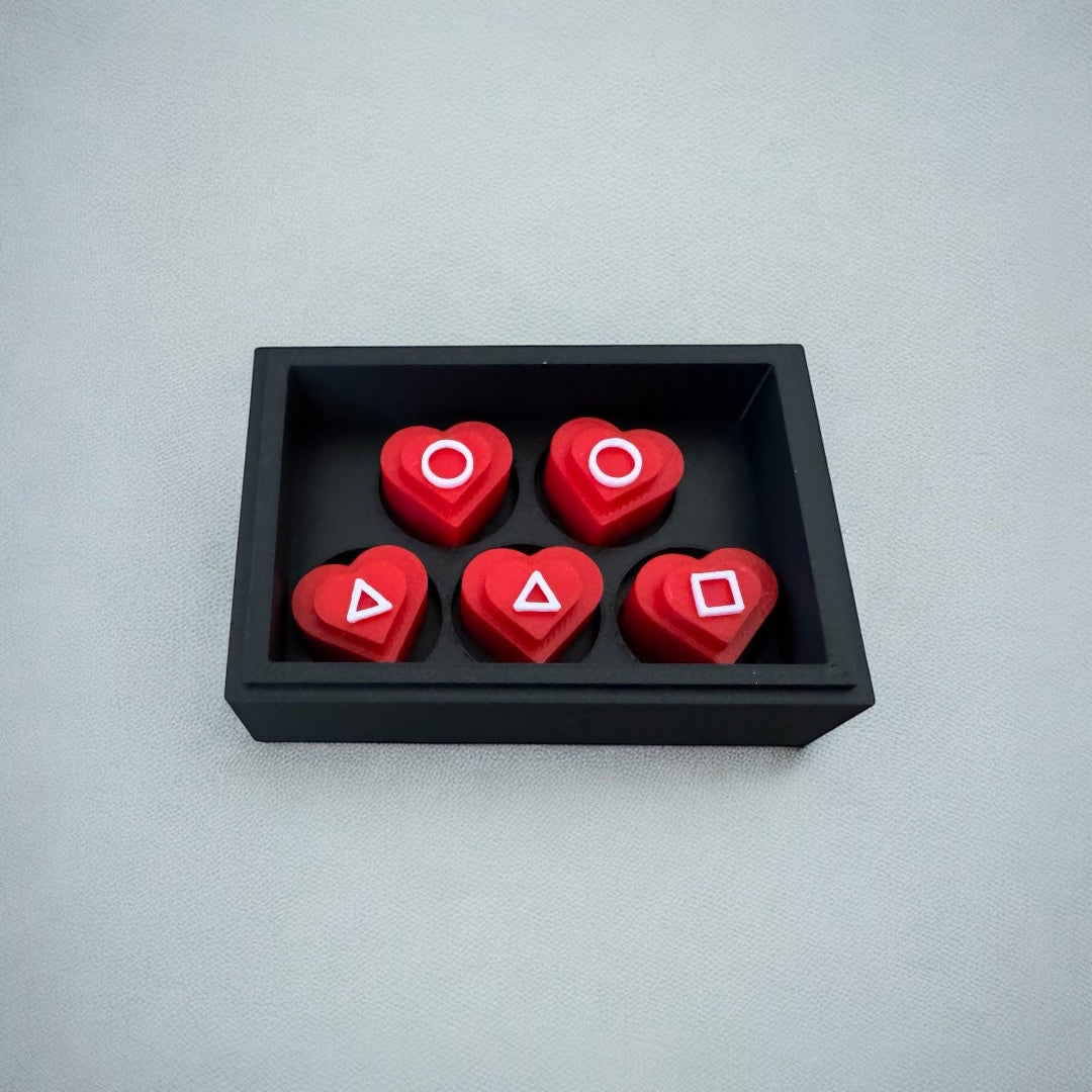 Gonggi-Steine Valentinstag Edition - Premium from Plottnprint - Just $14.90! Shop now at Plottnprint