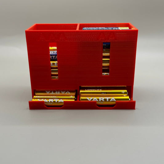 Batterieaufbewahrer aus PLA - Premium  from Plottnprint - Just $24.90! Shop now at Plottnprint